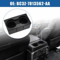 X Autohaux Front Center Console Cup Holder Insert Bc3z7813562aa For Ford F250 F350 Super Duty 2011-2016