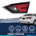 Inner Tail Light Rear Brake Lamp Passenger Right Side For Nissan Altima Sedan Model 2019-2022 Red 265406ca0a Ni2803119