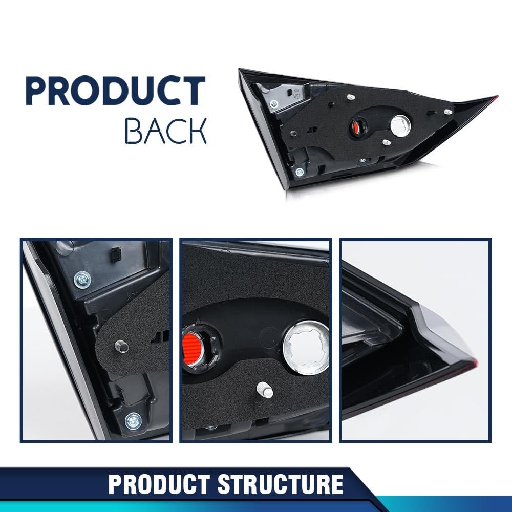 Inner Tail Light Rear Brake Lamp Passenger Right Side For Nissan Altima Sedan Model 2019-2022 Red 265406ca0a Ni2803119