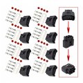 8 Set Ignition Coil Plug Connector With Terminals Wire Seals For Toyota Chevrolet 7283-7449 90980-11885 