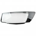 Carbhub Pair Headlight Cover Lens Shell Left Right Fit For Audi A5 2008-2012 Replace 8t0941029 8t0941030