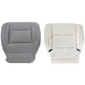 Gray Microfiber Leather Bottom Replacement Seat Cover And Foam Cushion For Chevy Silverado Tahoe Suburban Gmc Sierra 2014 2015 