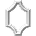 Ekena Millwork Pnl08x12as-02 8 W X 12 H 1 2 P Ashford Molded Scalloped Wainscot Wall Panel 