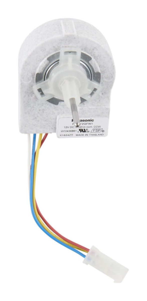 Whirlpool W11671461 Refrigerator Evaporator Fan Motor White