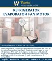 Whirlpool W11671461 Refrigerator Evaporator Fan Motor White