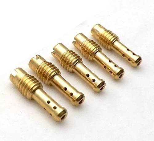 10pcs Pilot Slow Jet Kit For Mikuni Vm Tm Tmx Vm22 210 Ax100 En Gn Tzr Tms Carburetor 15 37 5