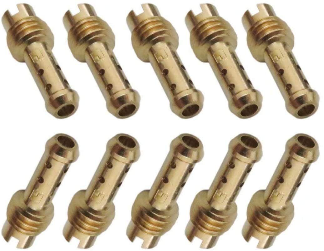 10pcs Pilot Slow Jet Kit For Mikuni Vm Tm Tmx Vm22 210 Ax100 En Gn Tzr Tms Carburetor 15 37 5
