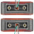 Caltric Left And Right Side Tail Light Compatible With John Deere 5415 5425 5615 5625 5715 5725 6403 6603 1023e 1026r 2027r