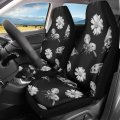 Ladybug Daisy Front Seat Cover Saddle Blanket Universal Bucket Seats Protector Decorative Auto Interior Accessory For Women