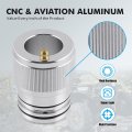 Nicecnc 44mm Wheel Bearing Greaser Tool Compatible With Polaris Ranger Rzr 900 S4 Rs1 Xp 1000 Turbo General 4 Sportsman 550 850