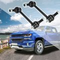 X Autohaux 2pcs Rear Suspension Sway Bar End Links Stabilizer Link K6667 K6668 15071424 For Chevrolet Trailblazer 2002-2009
