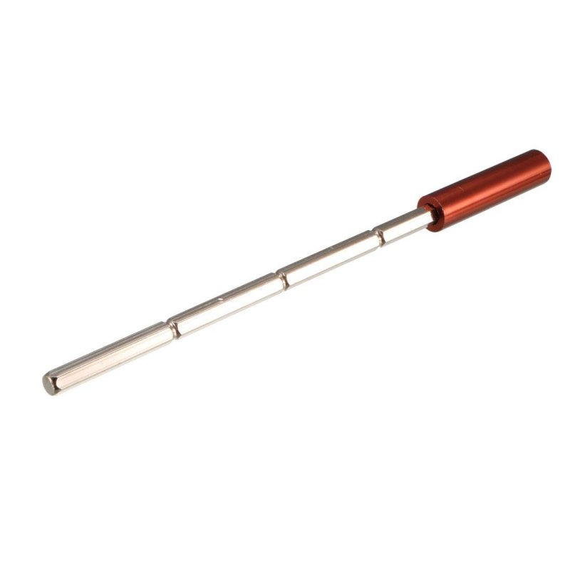 H4 4mm Tip Plastic Handle Telescopic Shaft Hex Socket Wrench 2 Pcs
