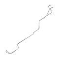 1979 Pontiac Firebird Ta Oldsmobile 403cid T350 And T400 5 In 16 Trans Cooler Lines 2pc Oe Steel Pft7901 