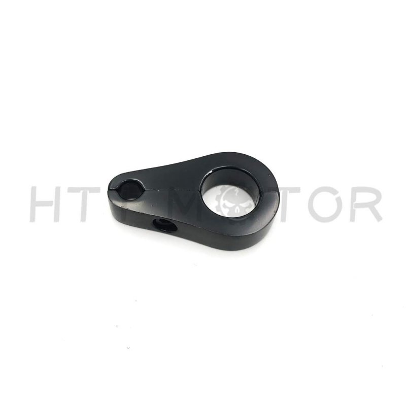 Universal Atv Brake Line Clamps Clips 3 4 In For Yamaha Kawasaki Suzuki Black Cnc Billet Aluminum Sport And Utility Atvs Utvs