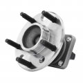 A-premium Front Wheel Bearing And Hub Assembly With Abs 5-lug Compatible Chevrolet Corvette 1991-1996