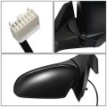 Ho1320292 Factory Style Driver Left Side Mirror Manual Folding Power Adjust Aspherical Glass Compatible With Honda Pilot 16-18