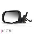Ho1320292 Factory Style Driver Left Side Mirror Manual Folding Power Adjust Aspherical Glass Compatible With Honda Pilot 16-18