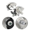 2x Rear Left And Right Brake Caliper Replacement For Tt Quattro Jetta 2000-2009 1j0615424b