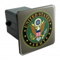 U S Army United States Eagle Logo Tow Trailer Hitch Cover Plug Insert
