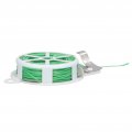 Plant Twist Ties Plastic Plus Steel Wire Green Cable With Cutter For Plants Vines And Packaging Ropes 20m 65 6ft