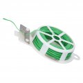 Plant Twist Ties Plastic Plus Steel Wire Green Cable With Cutter For Plants Vines And Packaging Ropes 20m 65 6ft