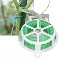 Plant Twist Ties Plastic Plus Steel Wire Green Cable With Cutter For Plants Vines And Packaging Ropes 20m 65 6ft