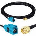 Vehicle Car Gps Antenna Cable Fakra Z Female To Sma Male 6 5 Feet For Truck Suv Stereo Head Unit Navigation Receiver System Fm