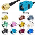 Vehicle Car Gps Antenna Cable Fakra Z Female To Sma Male 6 5 Feet For Truck Suv Stereo Head Unit Navigation Receiver System Fm