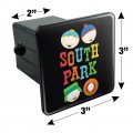 South Park Characters Logo Tow Trailer Hitch Cover Plug Insert