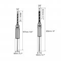 Uxcell Square Hole Drill Bit Set For Wood 1 4 Inch 3 8 Hollow Chisel Mortiser Auger Spur Cutter Tool High Carbon Steel
