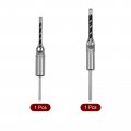 Uxcell Square Hole Drill Bit Set For Wood 1 4 Inch 3 8 Hollow Chisel Mortiser Auger Spur Cutter Tool High Carbon Steel
