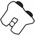 Caltric Cylinder Head Cover 1 Gasket Compatible With Yamaha 2mb-e1193-00-00 2mbe11930000