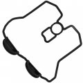 Caltric Cylinder Head Cover 1 Gasket Compatible With Yamaha 2mb-e1193-00-00 2mbe11930000