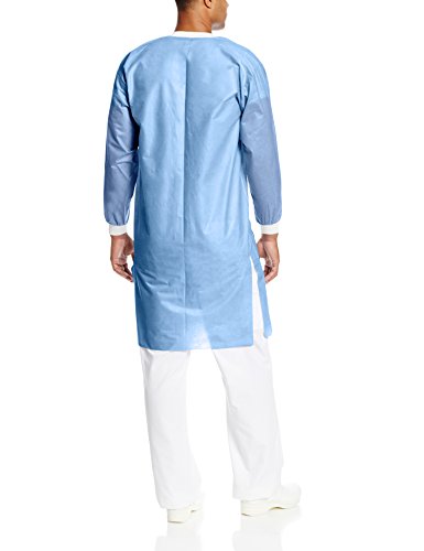 Valumax 3560cb5xl Easy Breathe Cool And Strong No-wrinkle Professional Disposable Sms Knee Length Lab Coat Ceil Blue 5xl Pack