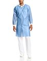 Valumax 3560cb5xl Easy Breathe Cool And Strong No-wrinkle Professional Disposable Sms Knee Length Lab Coat Ceil Blue 5xl Pack 