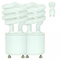 2-pack Satco S8207 26-watt 2700k Gu24 Base Mini Spiral Compact Fluorescent Lamp 120w Equal2 
