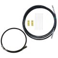 Inline Tube Replacement For 2006-11 Chevrolet Hhr Full Length Nylon Fuel Supply Line Kit Filter To Engine 