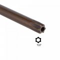 Uxcell T27 Anti Tamper Proof Torx Star Key Bit Wrench L-shape 5 71-inch Long Arm S2 Steel 4 Pcs