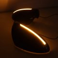 July King Rear-view Mirror Led Lights With Carbon Fiber Cover Streamer Yellow Turn Signals For Chevrolet Cavalier 2016-2019