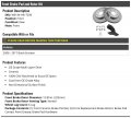 Front Ceramic Brake Pad And Rotor Kit Compatible With 2008-2017 Buick Enclave