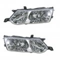 Headlights Headlamps Left Right Pair Set For 02-03 Toyota Solara 