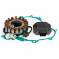 Topteng Regulator Magneto Stator Coil Gasket Kit Fits For Yamaha Yxr 450 Rhino 2006-2009 Yxfse 450 Special Edition 2008
