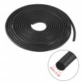 Uxcell Foam Rubber Seal Weather Strip 4mm Diameter 3 Meters Long Black