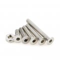 Metric M2 Hex Socket Flat Head Countersunk Bolts And Nuts Assortment Kit 304 Stainless Steel 210 Piece Set With Storage Case