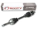 Sixity Xt Front Left Axle For Polaris Sportsman 500 Ho 2011 A11dh50ax Az 4x4 