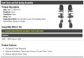 Front Strut And Coil Spring Assembly Set Of 2 Compatible With 2001-2003 Saturn L200