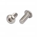 Uxcell M4x10mm 316 Stainless Steel Pan Head Hex Socket Cap Screws 15pcs
