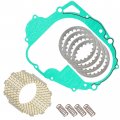 Caltric Clutch Friction Steel Plates Gasket Compatible With Yamaha Moto-4 Yfm250 1989 1990 1991