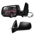 Dasbecan Left Driver Side Mirror For 2020-2021 Chevrolet Traverse Power Heated Manual Foldin Black Cover Replace Rear View 