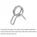 Uxcell Double Wire Spring Hose Clamp 20pcs 304 Stainless Steel 6mm Inner Dia Fit 6 7mm-7 3mm Od Fuel Line Silicone Tube Clips